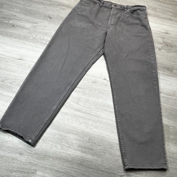 Levi's 550 Relaxed Fit Jeans Tapered Leg Men's W36‎ L30 Gray Vintage Denim Pants - Picture 1 of 15